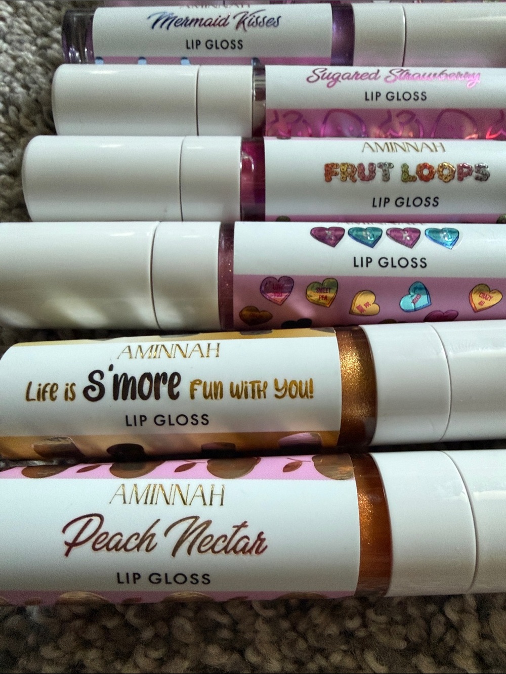 NEW!! Aminnah Lip Gloss brand new - choose from 11 varieties!! - Picture 3 of 15
